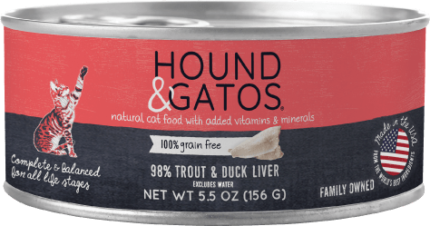 Hound & Gatos Trout & Duck Liver Recipe